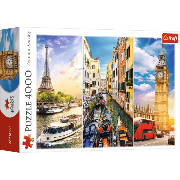 PUZZLE 4000 TREFL WYCIECZKA PO EUROPIE