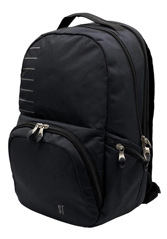 PLECAK SZKOLNY STRIGHT BP-35 BLACK MELANGE