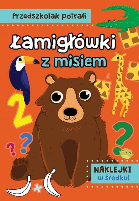 KSIĄŻECZKA PRZEDSZKOLAK POTRAFI ŁAMIGŁÓWKI Z MISIEM