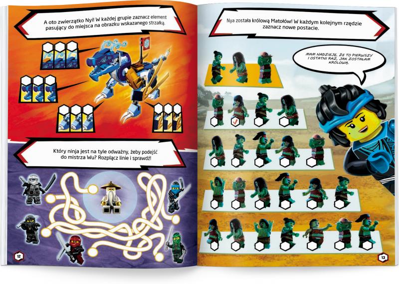 KSIĄŻECZKA LEGO NINJAGO. MOCE NYI