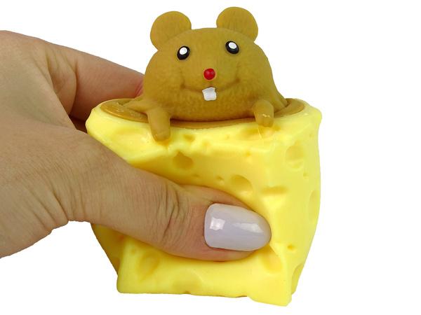 MYSZ W SERZE GNIOTEK SQUISHY MYSZKA SENSORYCZNA POP IT