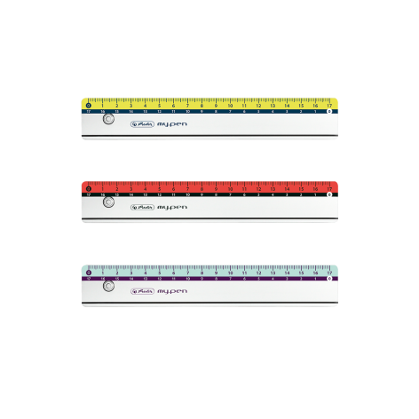 LINIJKA HERLITZ PLAST.17CM MY.PEN RK