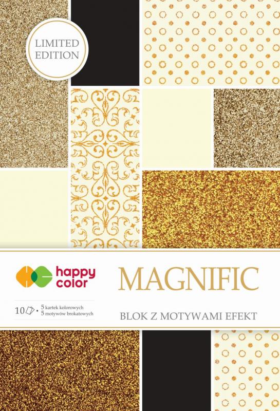 BLOK EFFECT MAGNIFIC GOLD 20X29CM