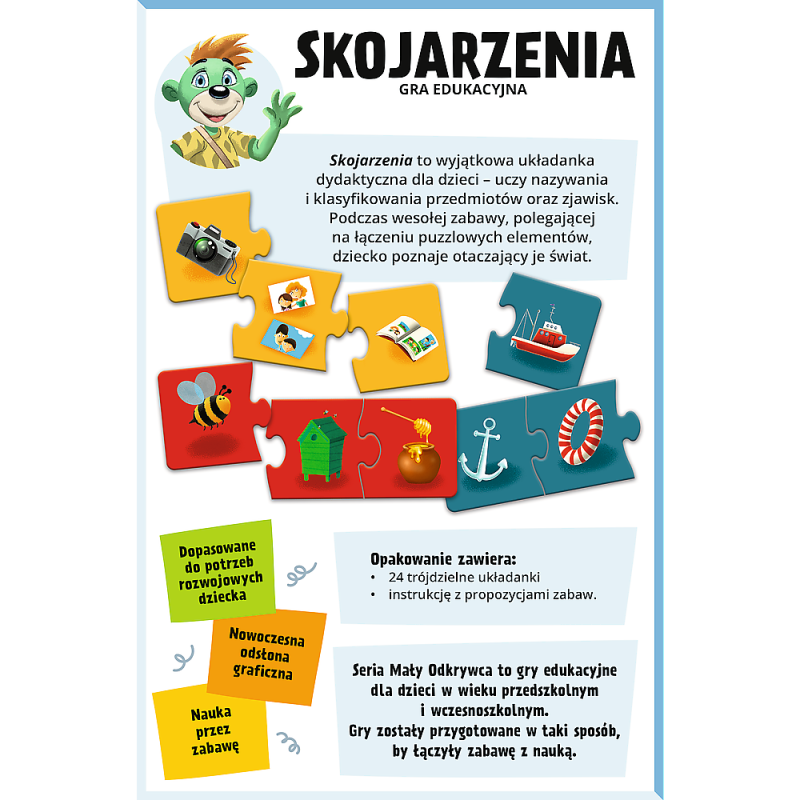 GRA TREFL SKOJARZENIA MAŁY ODKRYWCA