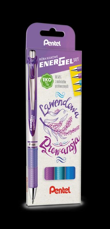 PIÓRO KLUKOWE ENERGEL A4 LAWENDOWA PROWANSJA C S V V3