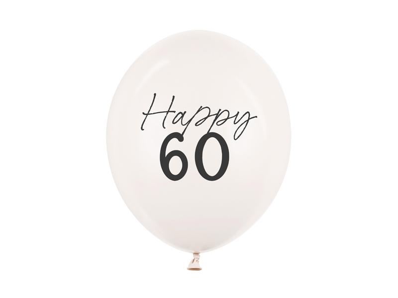 BALONY 30CM 60 PASTEL OFF-WHITE