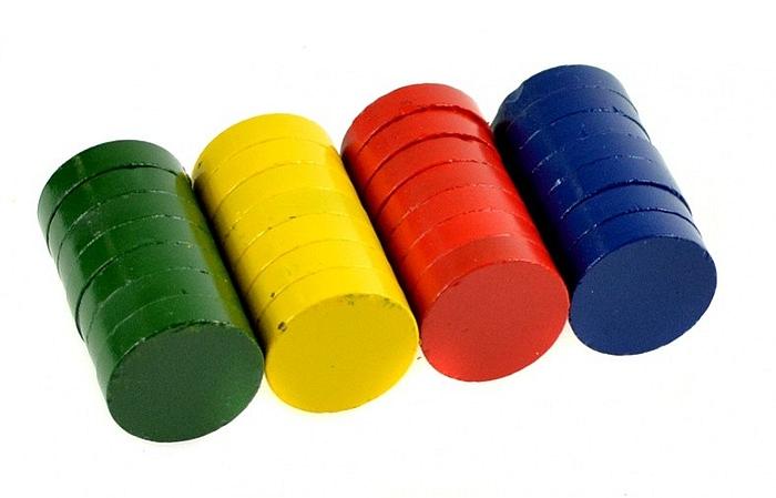 MAGNESY KOLOROWE FANDY 20 MM, 28 SZT. 171711