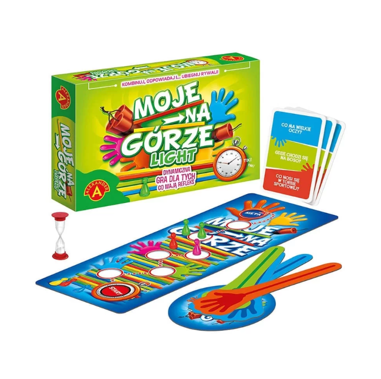 RODZINNA GRA PLANSZOWA-MOJE NA GÓRZE LIGHT