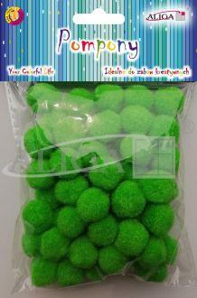 POMPONY POM-412 J.ZIELONE 2CM A60