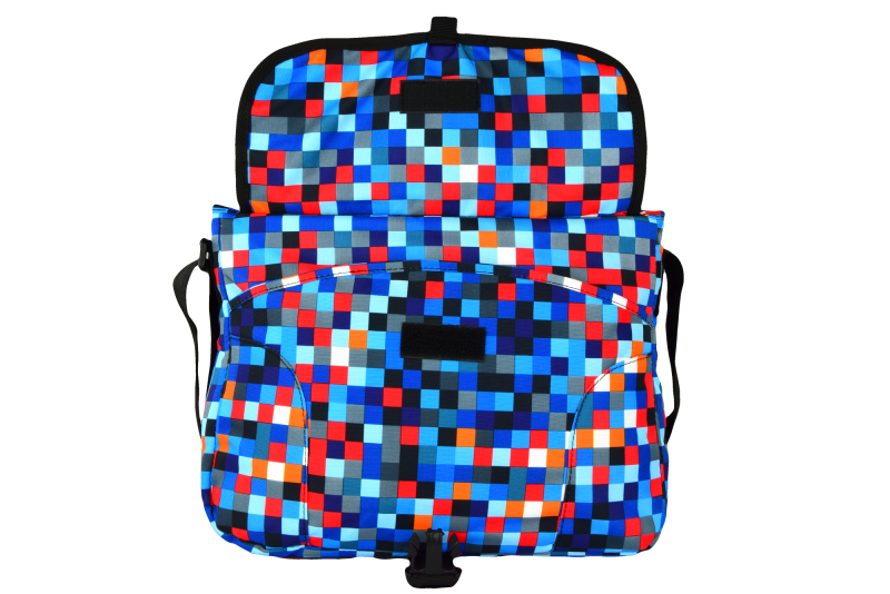 TORBA NA RAMIĘ STRIGHT SB-01 PIXELMANIA BLUE