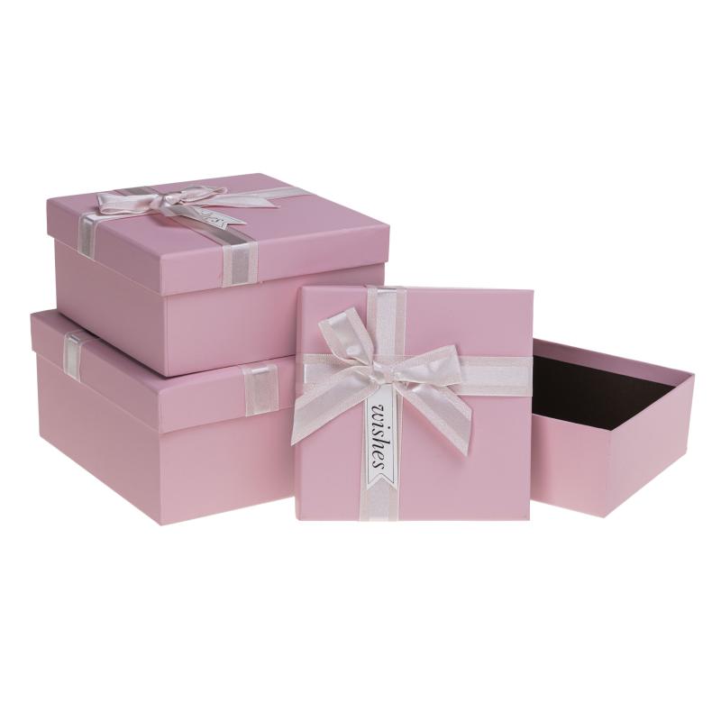 ZESTAW PUDEŁEK PUG-24106-KW PINK A/3