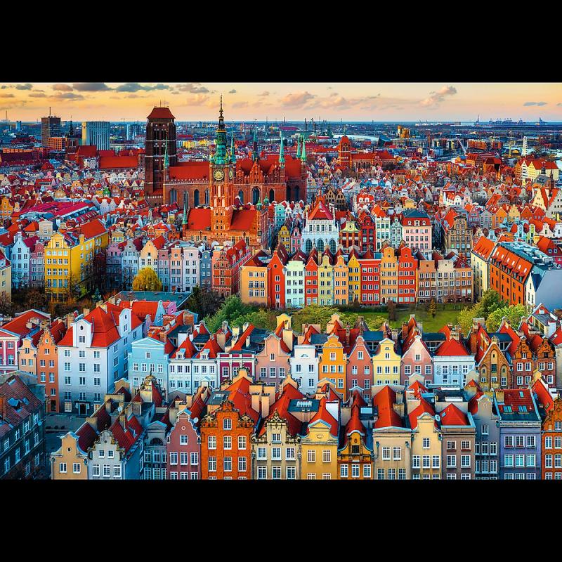 PUZZLE 1000 TREFL WIDOK NA GDAŃSK POLSKA
