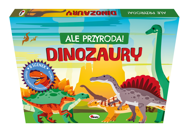 KSIĄŻECZKA ALE PRZYRODA, DINOZAURY