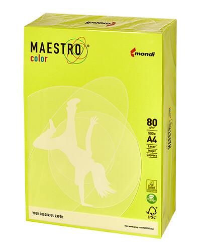 PAPIER KSERO A4 80G NEOGN NEON GREEN