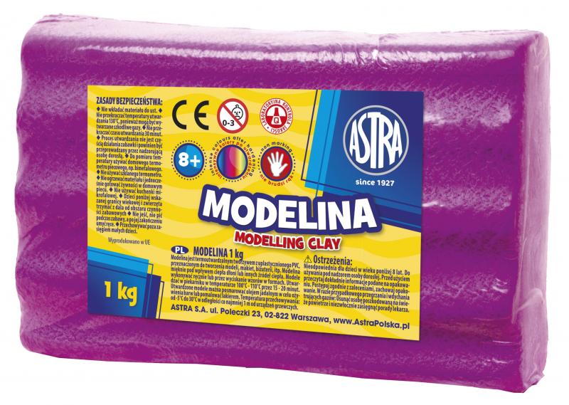 MODELINA 1KG ASTRA RÓŻOWA