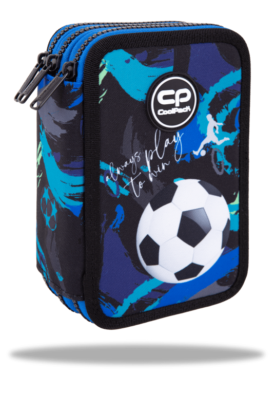 PIÓRNIK POTRÓJNY Z WYPOSAŻENIEM CP JUMPER 3 - FOOTBALL NAVY