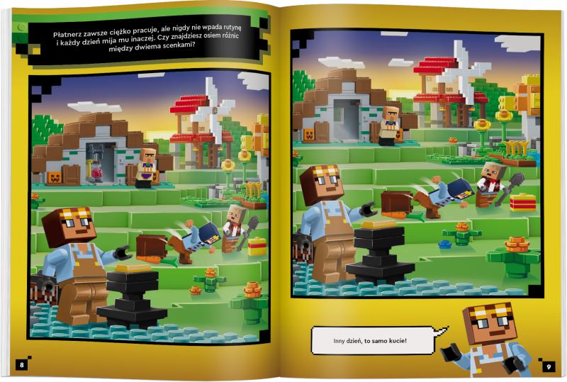 KSIĄŻECZKA LEGO MINECRAFT.PRZYGODY PŁATNERZA