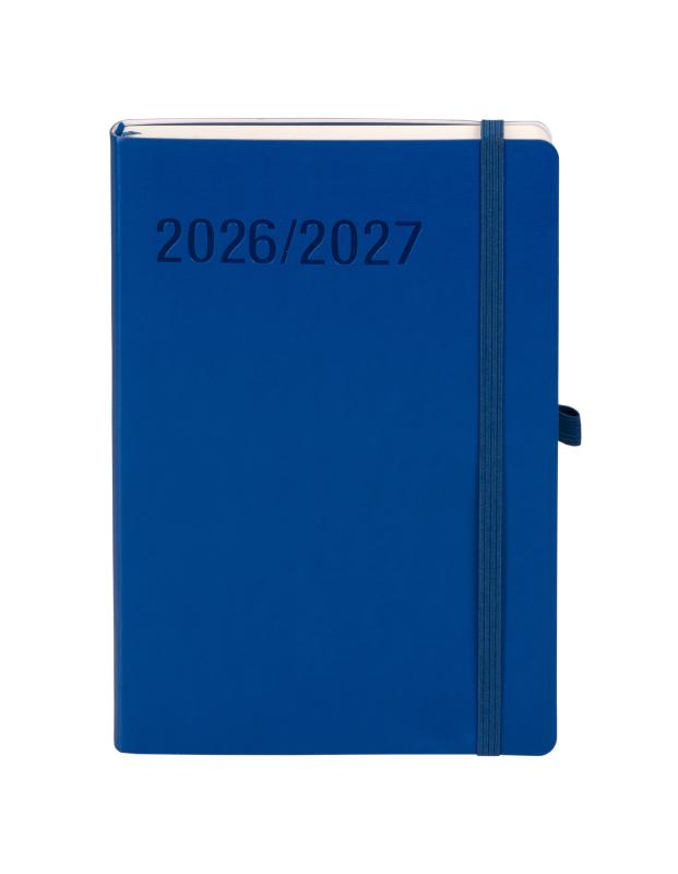 KALENDARZ 18 MIESIĘCZNY A5 TNS GRANATOWY 2026/2027