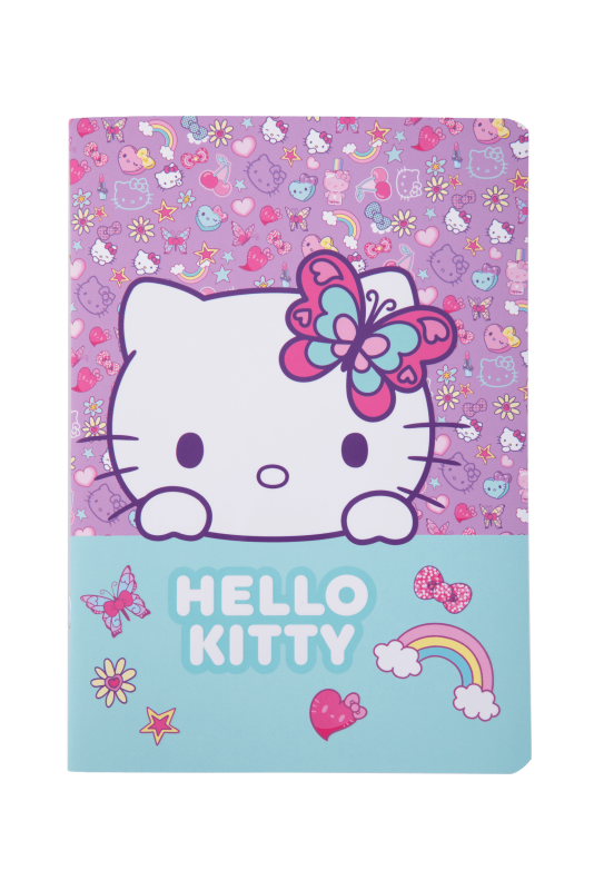 ZESZYT A5/32 # HELLO KITTY WZÓR 3 PINK