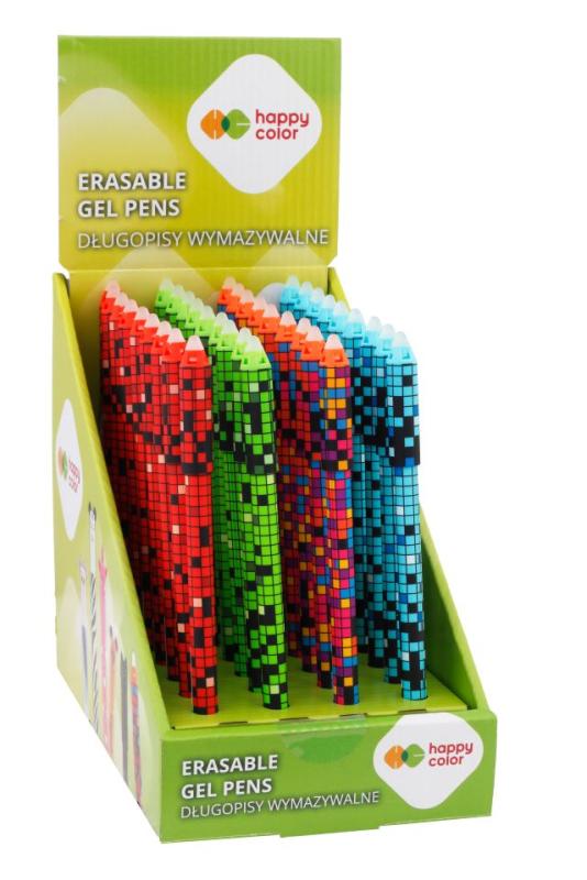 DŁUGOPIS WYMAZYWALNY PIXI BLOX 0.5MM NIEBIESKI A/36 GDD