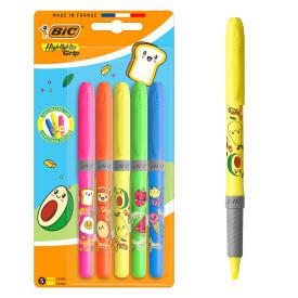 ZAKREŚLACZ BIC GRIP KAWAI NEON A/5
