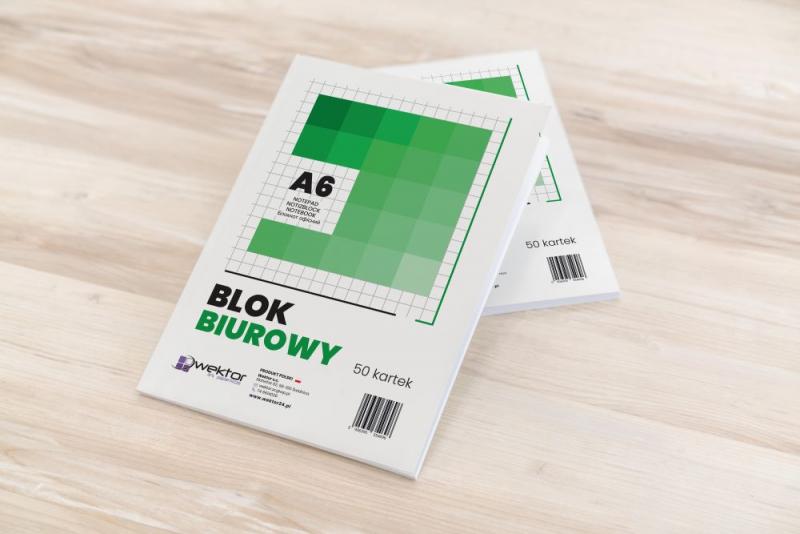 BLOK BIUROWY A6/50 # WEKTOR