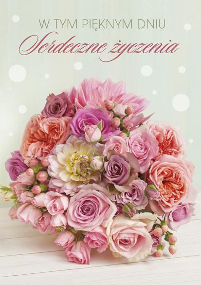 LAURKA B6B POLMAK BROKAT SERDECZNE ŻYCZENIA
