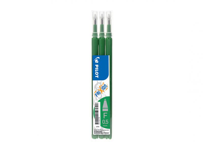 WKŁAD PILOT FRIXION BALL/CLICKER 0,5 ZIELONY