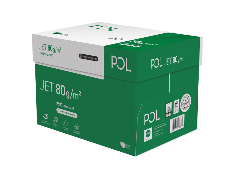 PAPIER KSERO A3 80G POLJET