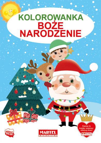 KSIĄŻECZKA KOLOROWANKA BOŻE NARODZENIE #ŚWIĘTA
