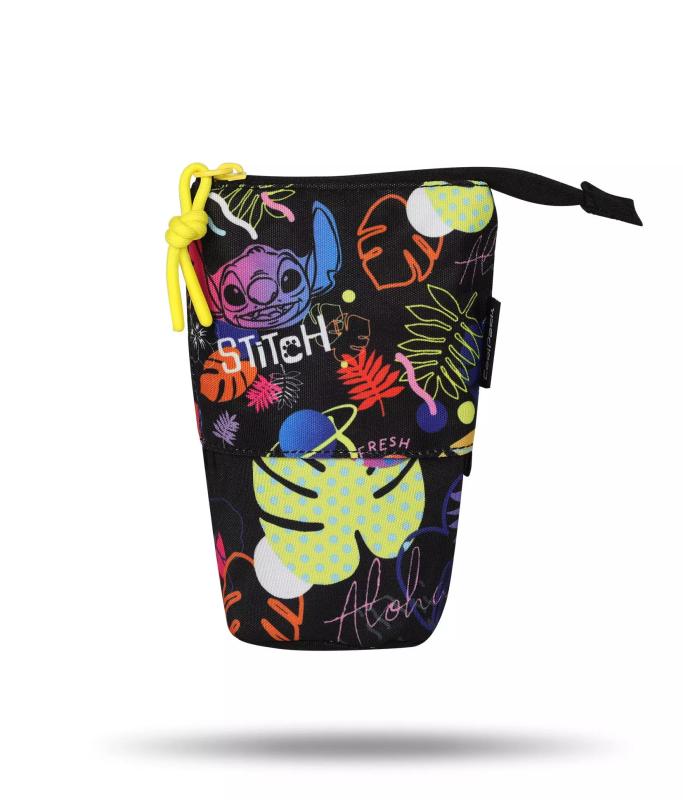 PIÓRNIK / SASZETKA DISNEY BLACK - MONA - STITCH