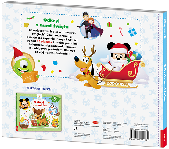 KSIĄŻECZKA DISNEY MALUCH. ODKRYJ Z NAMI ŚWIĘTA #ŚWIĘTA