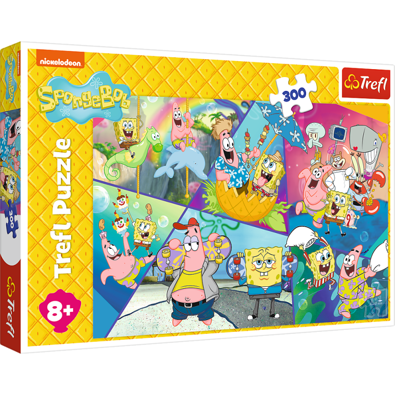 PUZZLE 300 TREFL SPONGEBOB W BIKINI DOLNYM