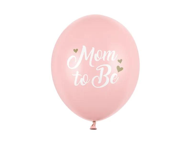 BALONY 30CM MOM TO BE PASTEL PALE PINK