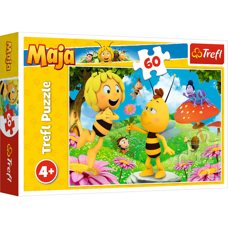 PUZZLE 60 TREFL KWIATEK DLA MAI