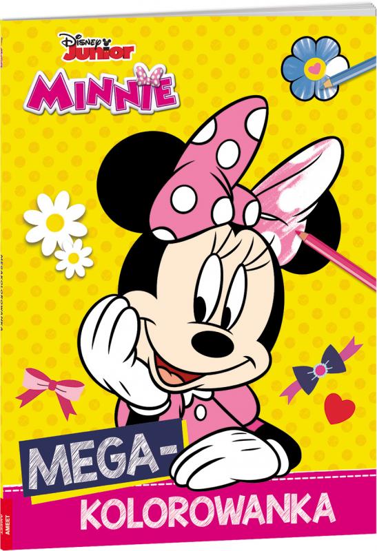 KSIĄŻECZKA MINNIE. MEGAKOLOROWANKA