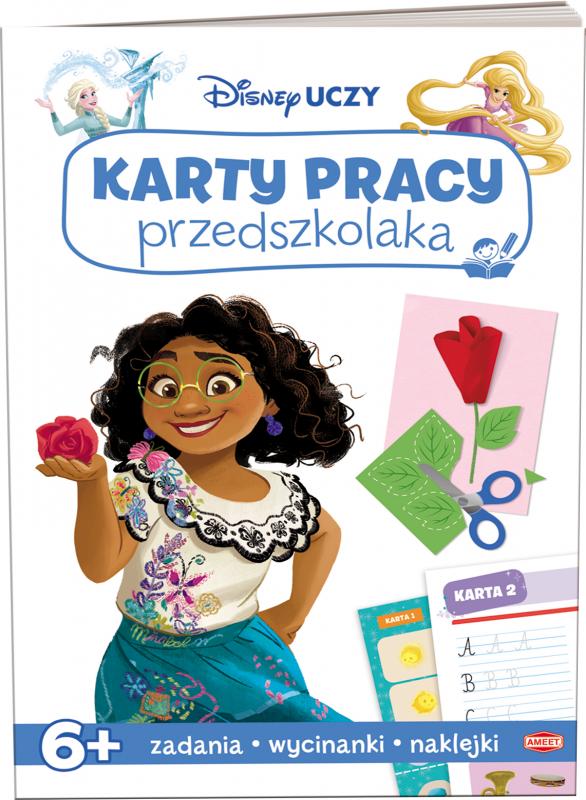 KSIĄŻECZKA DISNEY UCZY MIX. KARTY PRACY PRZEDSZKOLAKA