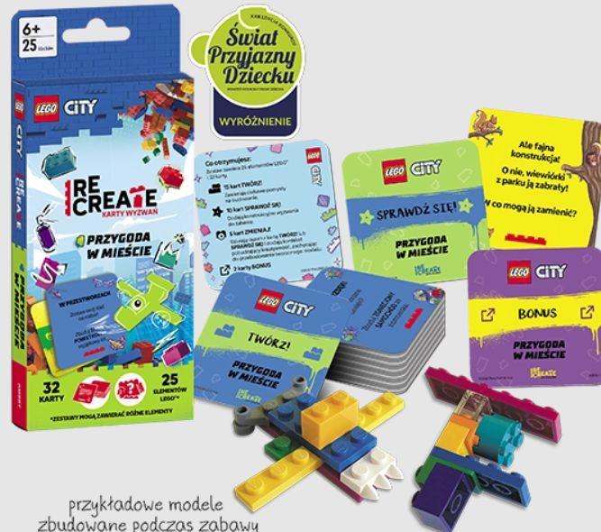 LEGO CITY. RECREATE. KARTY WYZWAŃ. PRZYGODA W MIEŚCIE