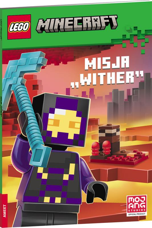KSIĄŻECZKA LEGO MINECRAFT MISJA WITHER