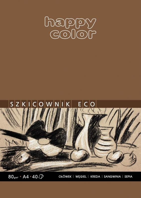 BLOK SZKICOWY A4/80 ECO ART 80G