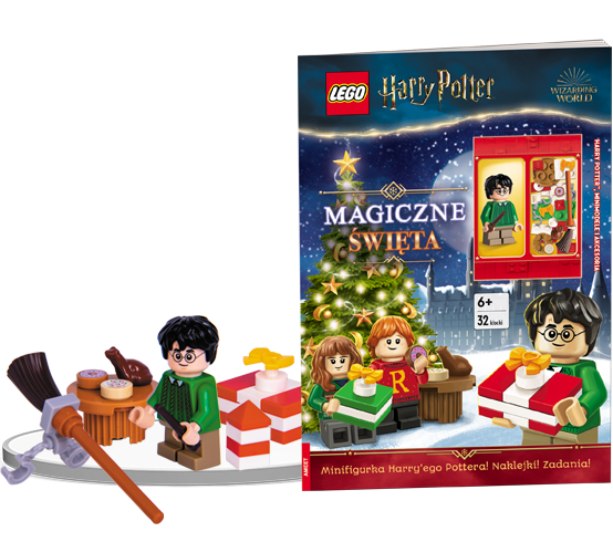KSIĄŻECZKA LEGO HARRY POTTER. MAGICZNE ŚWIĘTA