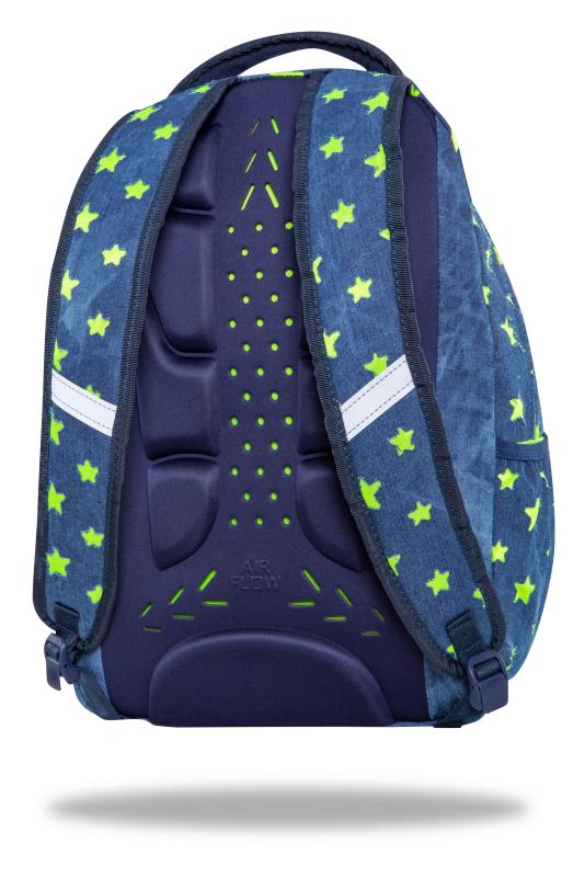 PLECAK MŁODZ. CP DART - DENIM YELLOW STARS