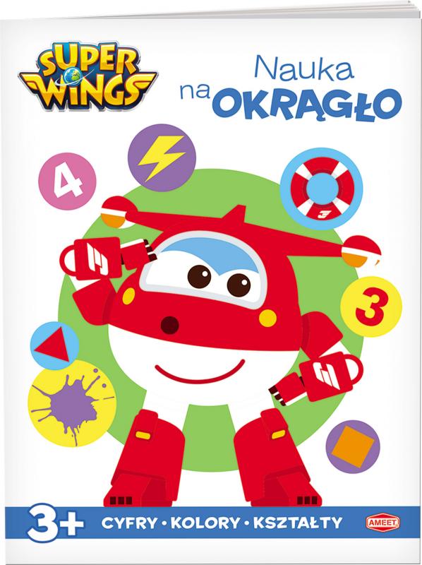 KSIĄŻECZKA SUPER WINGS NAUKA NA OKRĄGŁO