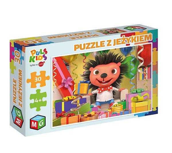 PUZZLE 30 ELEMENTÓW - Z JEŻYKIEM M&G