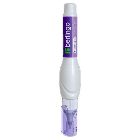 KOREKTOR BERLINGO W PIÓRZE 8ML A/12 PLASTIKOWA KOŃCÓWKA