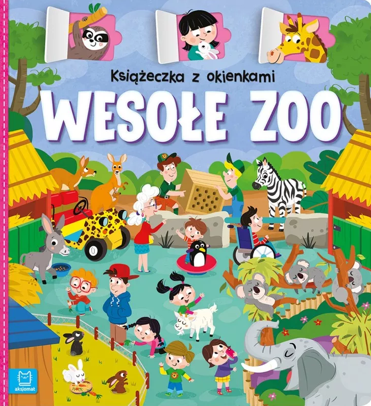 KSIĄŻECZKA Z OKIENKAMI. WESOŁE ZOO