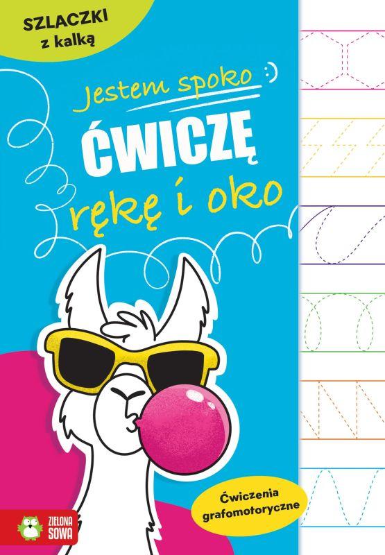 KSIĄŻECZKA JESTEM SPOKO.SZLACZKI Z KALKĄ