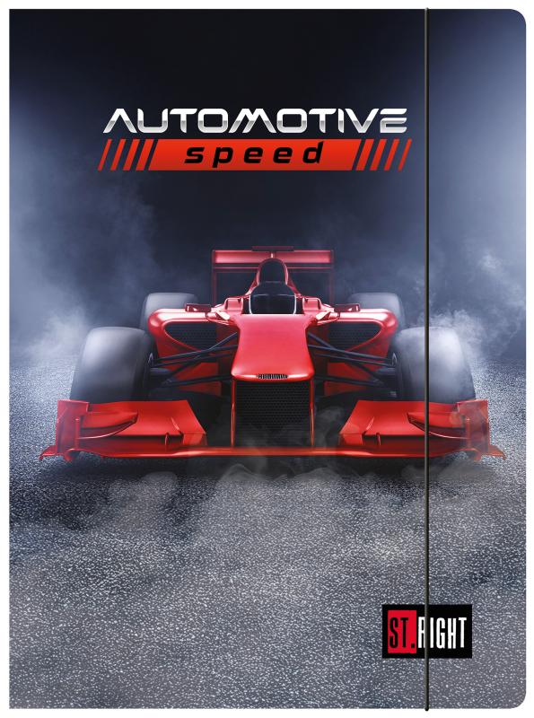 TECZKA Z GUMKĄ A4 ST.RIGHT RACING TEAM 300G