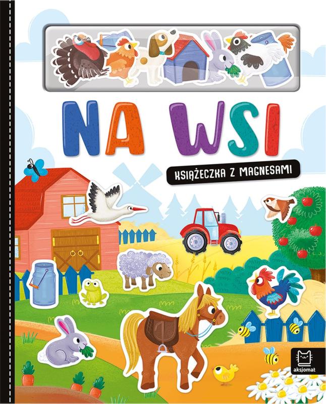 KSIĄŻECZKA Z MAGNESAMI NA WSI.