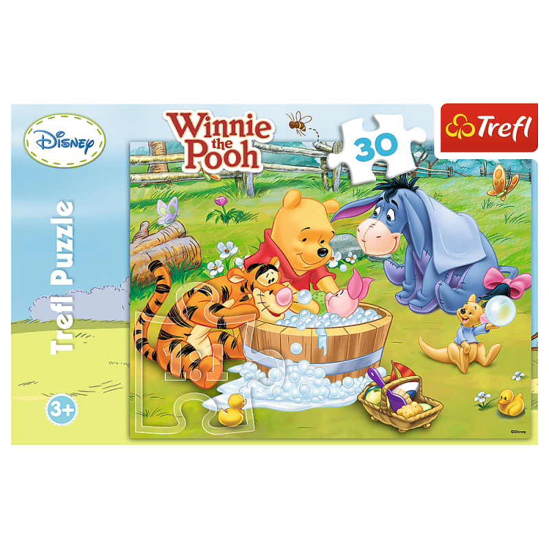 PUZZLE 30 TREFL KĄPIEL PROSIACZKA